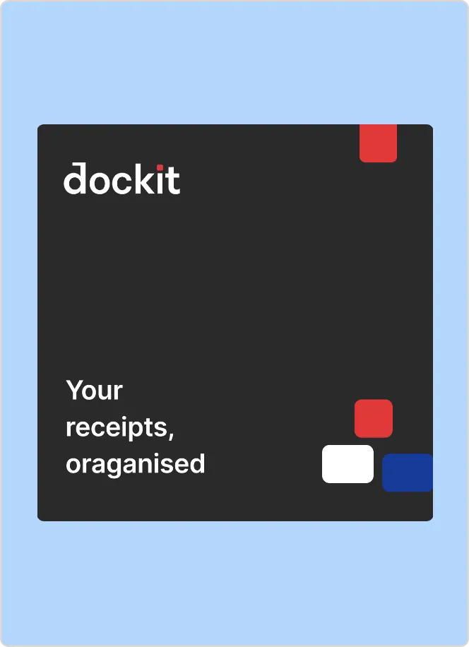 Dockit branding applied over a lifestyle photograph